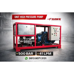 HIGH PRESSURE POMPA WATER JET 500 BAR 41 LT/M  PRESSUREPRO HAWK PUMPs 