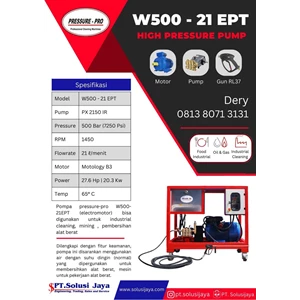 HIGH PRESSURE CLEANING HAWK PX 2150 POMPA ITALY 500 BAR 21 LPM 7250 PSI