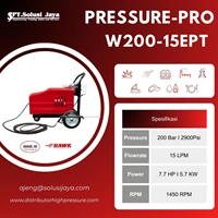 Hawk High Pressure Pump - Pompa Tekanan Tinggi 200 Bar 2900 Psi