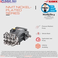 The high pressure piston pumps in the NMT Nickel Plated series