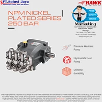 High Pressure Piston Pump Series NPM NIKEL 250 BAR Brand Hawk Made In Italy