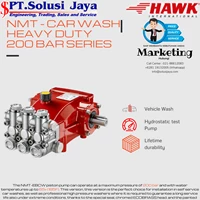 Pompa Piston NMT Heavy Duty 200 Bar Series Brand Hawk Madde In Italy
