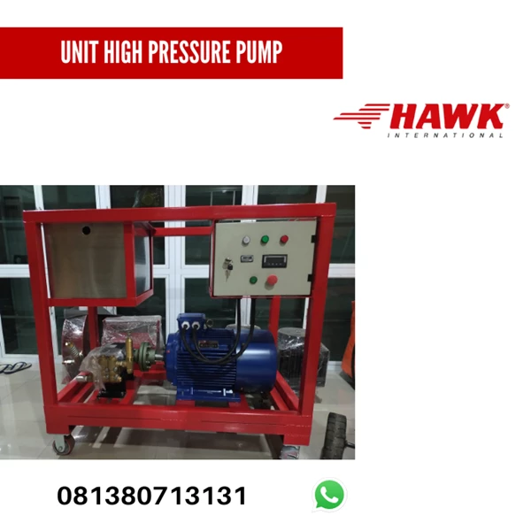 Pompa Hydrotest 500bar 50MPa 7250psi pressure test HAWKPUMP