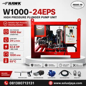 HYDRO TEST HAWK PUMP 1000 BAR 24 LPM