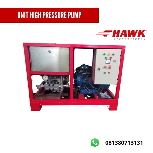 PIPE CLEANING 14500 PSI 1000 BAR HAWK PLUNGER PUMP ITALY